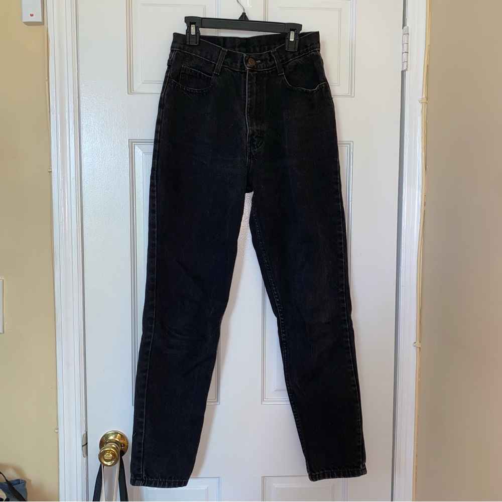 Jordache High-Waisted Black Jeans